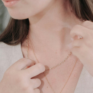 Greta Chain Necklace - Honeycat Jewelry