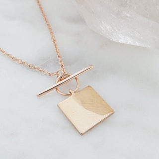 Gwyneth Toggle Necklace - Honeycat Jewelry