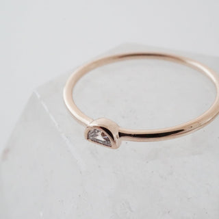 Half Moon Ring - Final Sale - Honeycat Jewelry