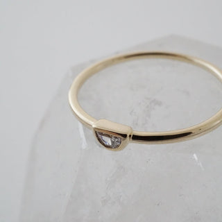 Half Moon Ring - Final Sale - Honeycat Jewelry