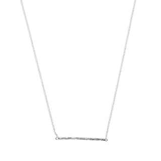 Hammered Classic Bar Necklace - Honeycat Jewelry