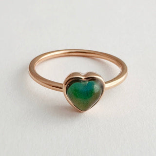 Heart Mood Ring - Honeycat Jewelry