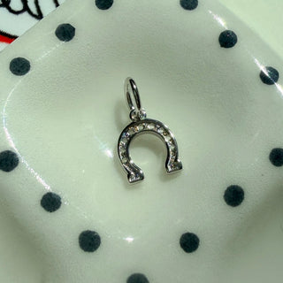 Sterling Silver Tiny Horseshoe Charm