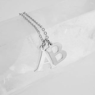 Initial Pendant Necklace (customizable!) - Honeycat Jewelry