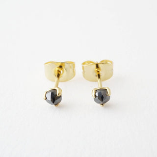 Iron Ore Point Solitaire Studs - Honeycat Jewelry