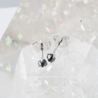 Iron Ore Point Solitaire Studs - Honeycat Jewelry