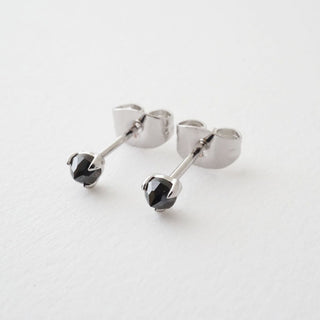 Iron Ore Point Solitaire Studs - Honeycat Jewelry