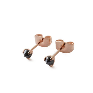 Iron Ore Point Solitaire Studs - Honeycat Jewelry