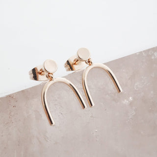 June Arch Studs - Honeycat Jewelry