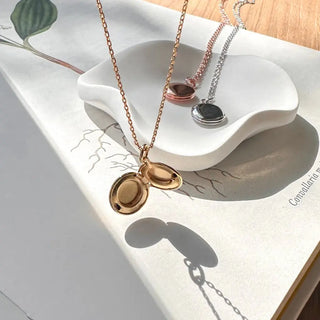 Keepsake Locket Necklace – Honeycat - Main Image