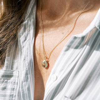 Keepsake Locket Necklace - Honeycat Jewelry