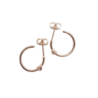 Knotted Hoops - Honeycat Jewelry