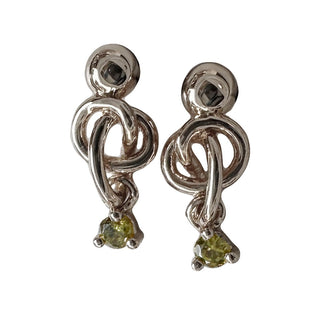 Knotty Serpent Earrings - Honeycat Jewelry