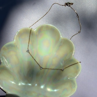 Crystal Lilac Necklace
