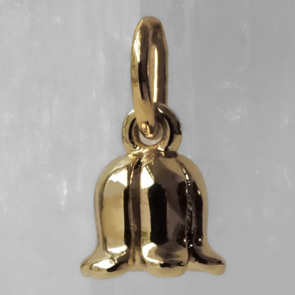 Solo Dainty Lily Bell Charm - Single Charm Jewelry by Honeycat