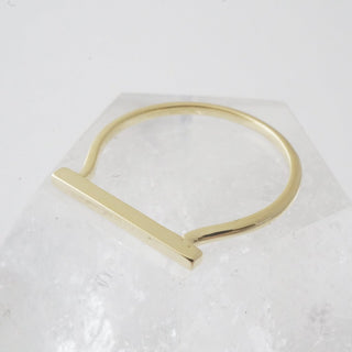 Long Bar Ring - Honeycat Jewelry