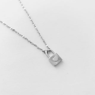 Love Locked Necklace - Honeycat Jewelry