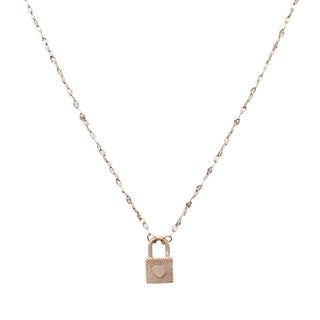 Love Locked Necklace - Honeycat Jewelry