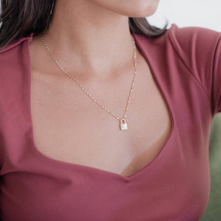 Love Locked Necklace - Honeycat Jewelry