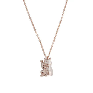 Lucky Cat Charm Necklace – Honeycat