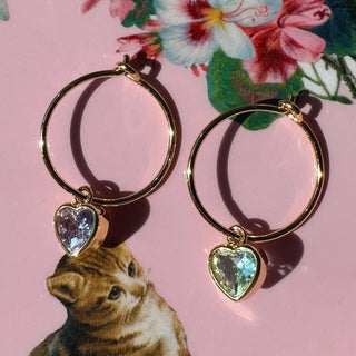 Make a Spell Charm Hoops (customizable!) - Honeycat Jewelry