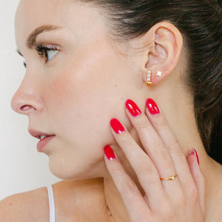 Mariana Pearl Earrings - Honeycat Jewelry