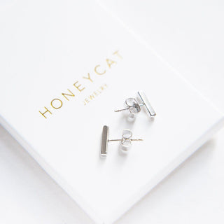 Midi Bar Earrings - Honeycat Jewelry