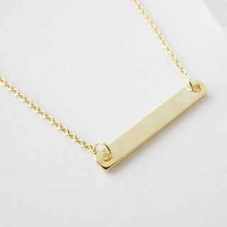 Mini Bar Necklace - Final Sale - Honeycat Jewelry