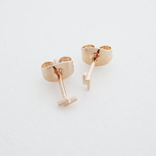 Mini Lightning Stud Earrings - Honeycat Jewelry
