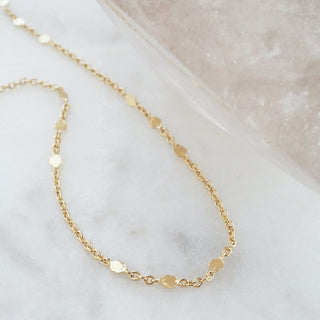 Morse Code Chain Necklace - Honeycat Jewelry