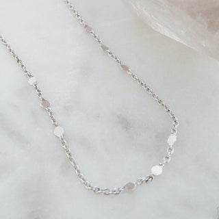 Morse Code Chain Necklace - Honeycat Jewelry