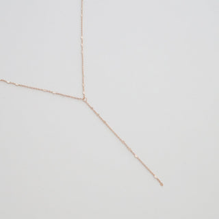 Morse Code Lariat - Honeycat Jewelry