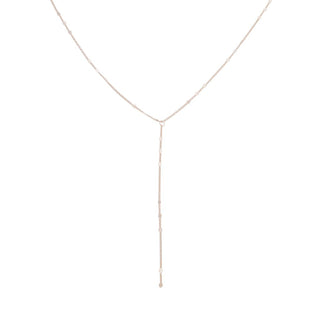 Morse Code Lariat - Honeycat Jewelry