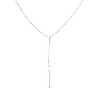 Morse Code Lariat - Honeycat Jewelry