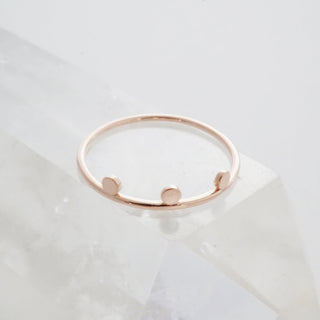 Morse Code Ring - Final Sale - Honeycat Jewelry