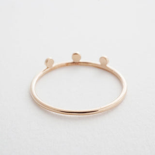 Morse Code Ring - Final Sale - Honeycat Jewelry