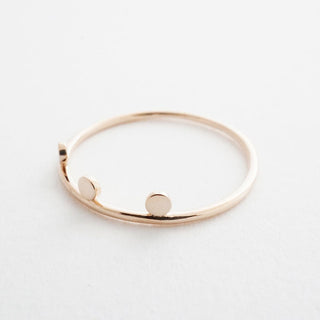 Morse Code Ring - Final Sale - Honeycat Jewelry