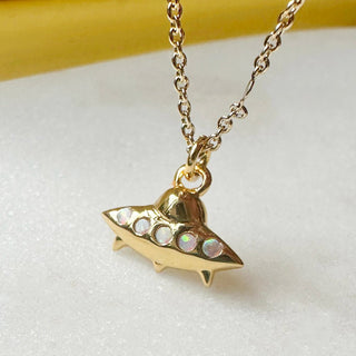 Mothership Charm - Honeycat Jewelry