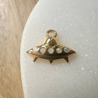 Mothership Charm - Honeycat Jewelry