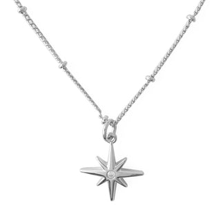 North Star Necklace - Honeycat Jewelry