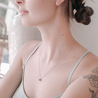 Ode to Rose Necklace - Honeycat Jewelry