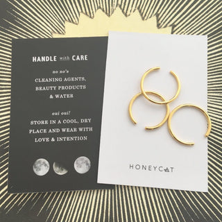 Open Skinny Stacking Ring Trio - Final Sale - Honeycat Jewelry