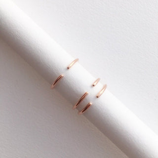 Open Skinny Stacking Ring Trio - Final Sale - Honeycat Jewelry