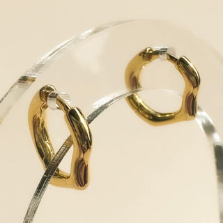 Organic Hoops - Honeycat Jewelry