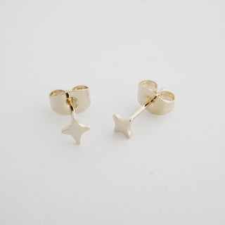 Origami Star Studs - Honeycat Jewelry