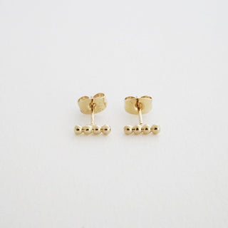 Paige Beaded Studs - Final Sale - Honeycat Jewelry