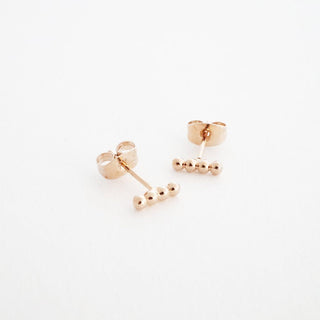 Paige Beaded Studs - Final Sale - Honeycat Jewelry