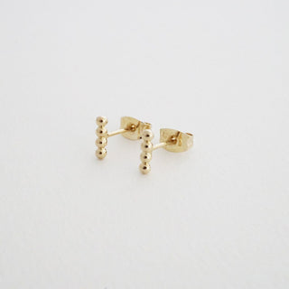 Paige Beaded Studs - Final Sale - Honeycat Jewelry