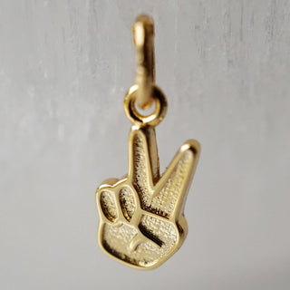 Peace Sign Charm