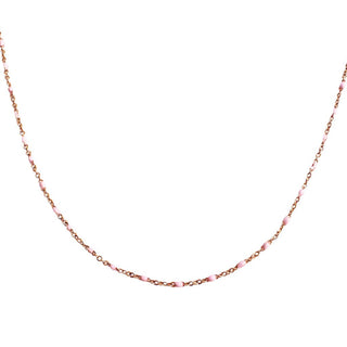 Pink Satellite Necklace - Honeycat Jewelry